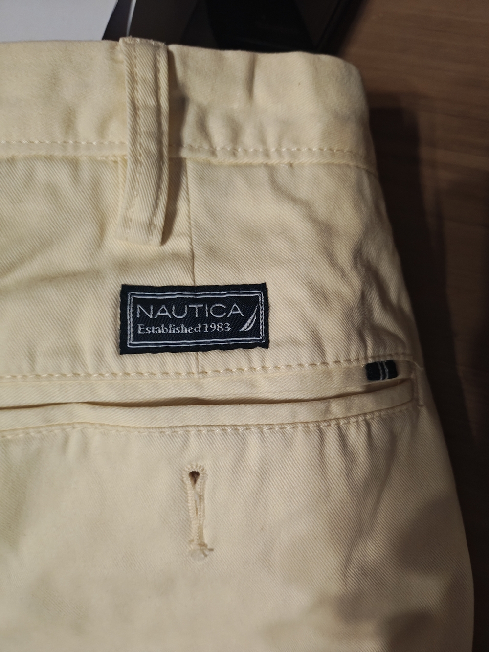 Nautica Yellow Chino Shorts